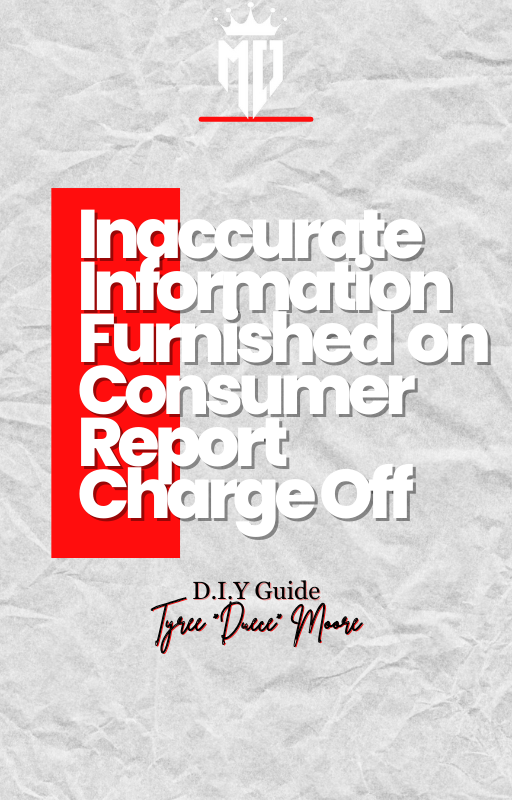 Inaccurate Information Furnished on Consumer Report Charge Off